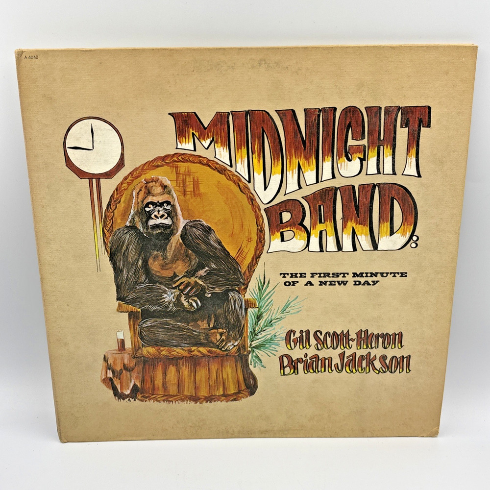 THE MIDNIGHT BAND First Minute Of A New Day 1975 Arista Vinyl LP Record Promo